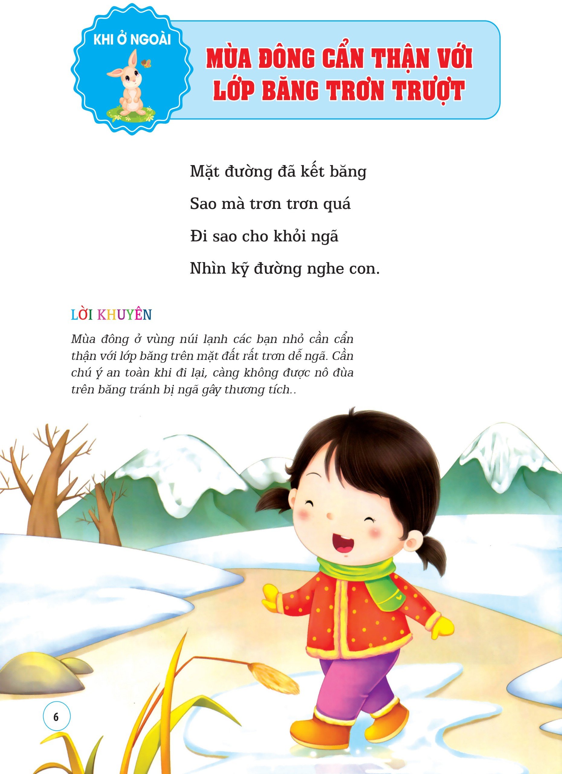 học kỹ năng sống bằng thơ - khi ở ngoài và phong tục lễ tết