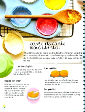 học làm bánh từ a-z dành cho trẻ em