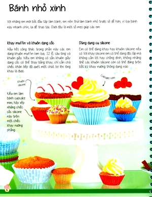 học làm bánh từ a-z dành cho trẻ em