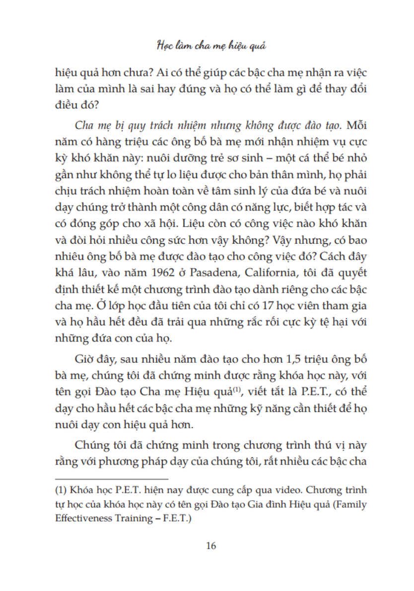 Học Làm Cha Mẹ Hiệu Quả (Tái Bản 2025)