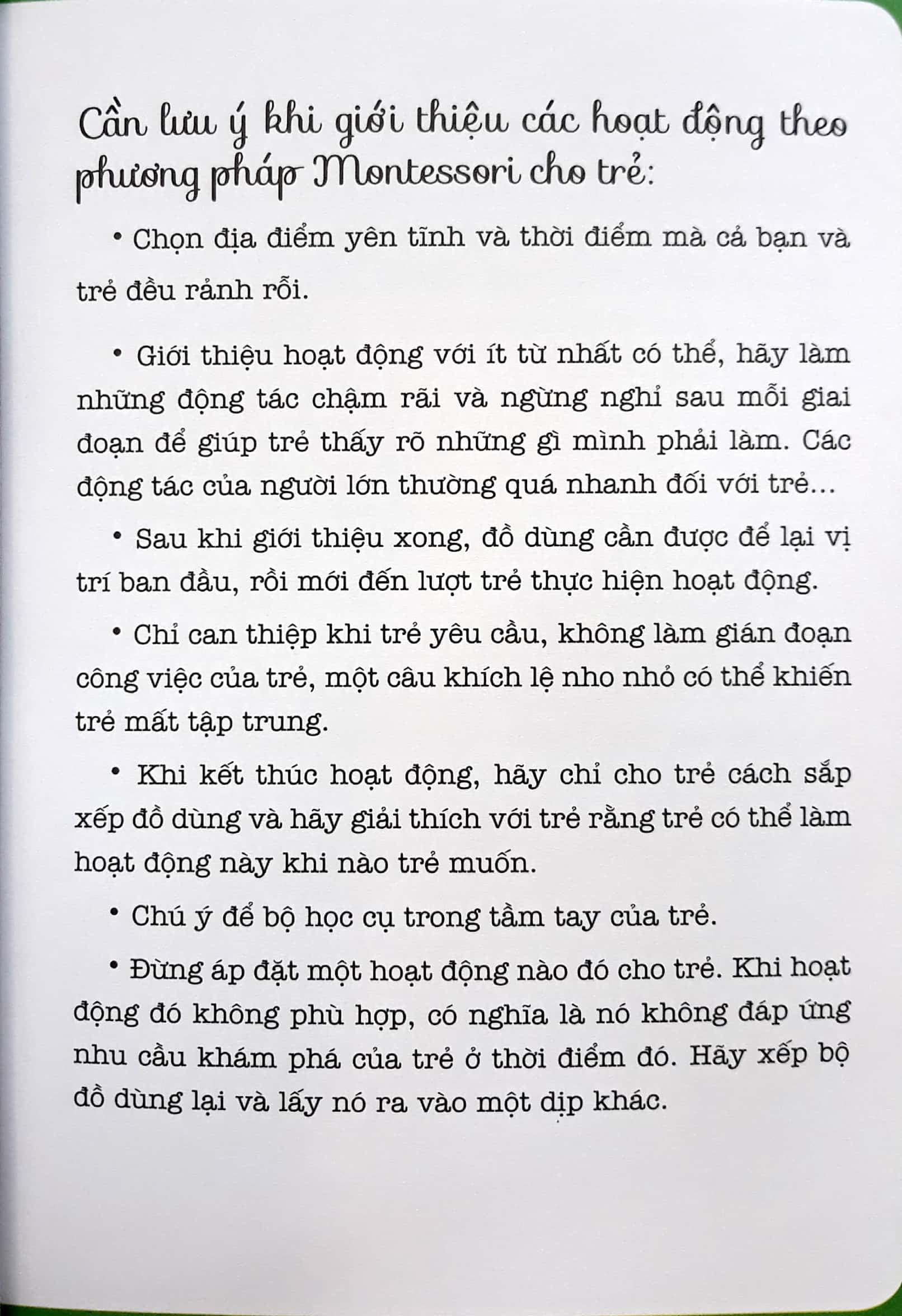 học montessori để dạy trẻ theo phương pháp montessori - 100 hoạt động montessori: cha mẹ nên chuẩn bị cho trẻ tập đọc và viết như thế nào?