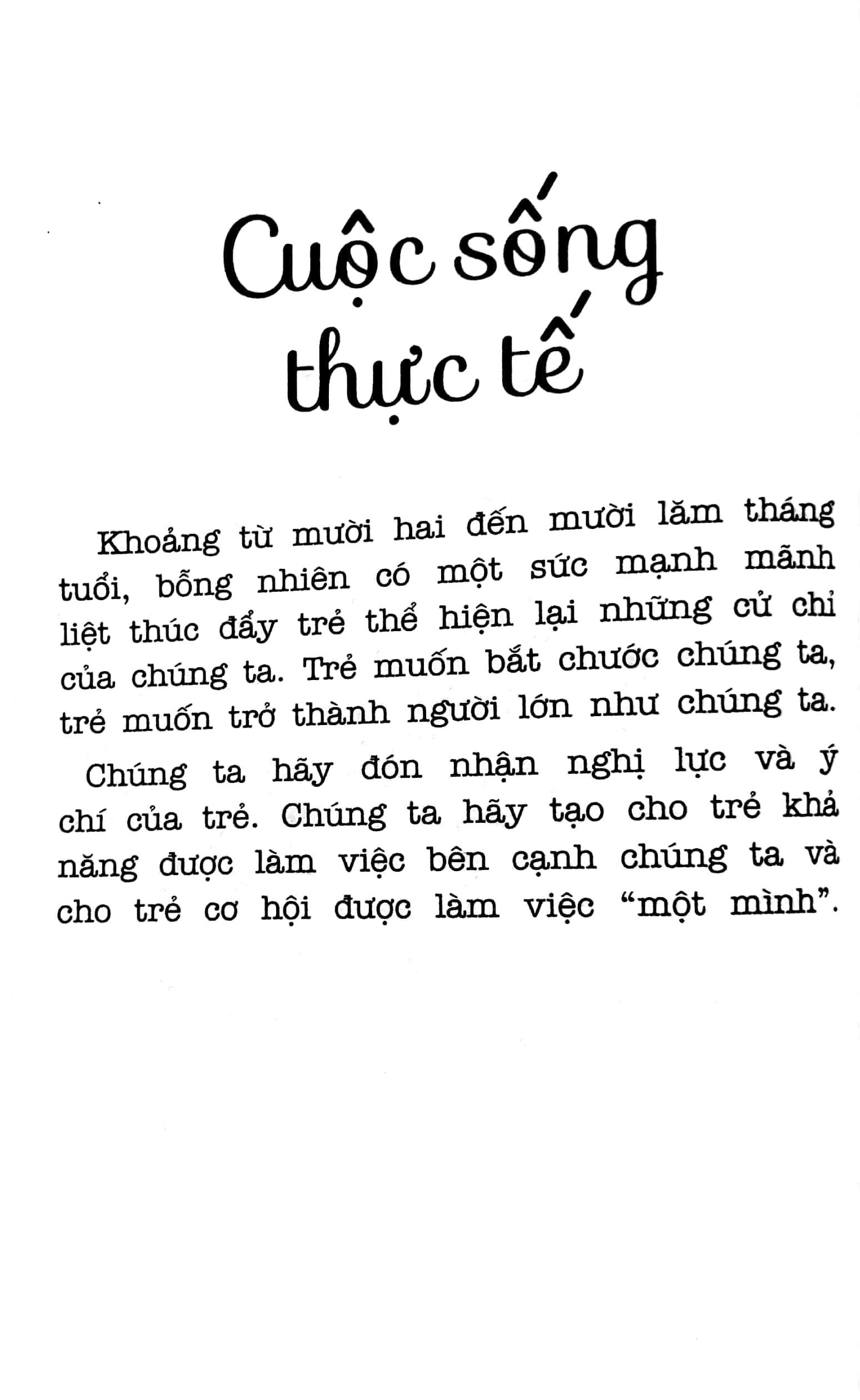 học montessori để dạy trẻ theo phương pháp montessori - 100 hoạt động montessori: con không cần ipad để lớn khôn