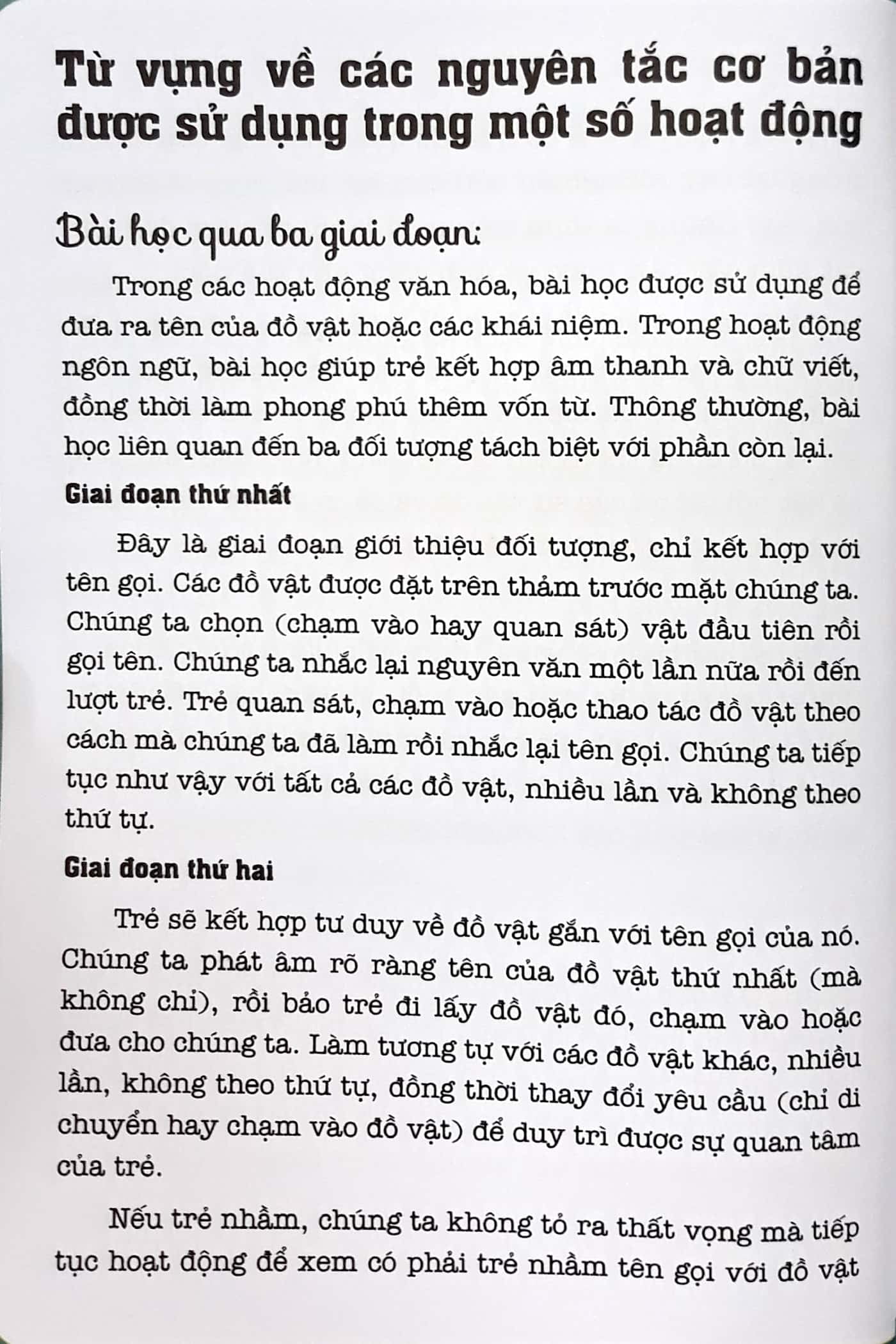 học montessori để dạy trẻ theo phương pháp montessori - 100 hoạt động montessori: con không muốn làm cây trong lồng kính