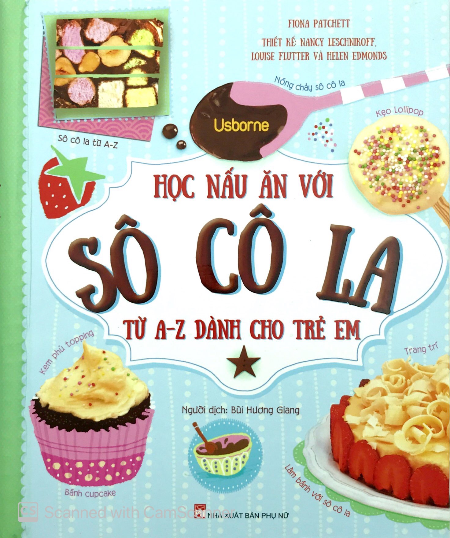 học nấu ăn với sô cô la từ a-z dành cho trẻ em