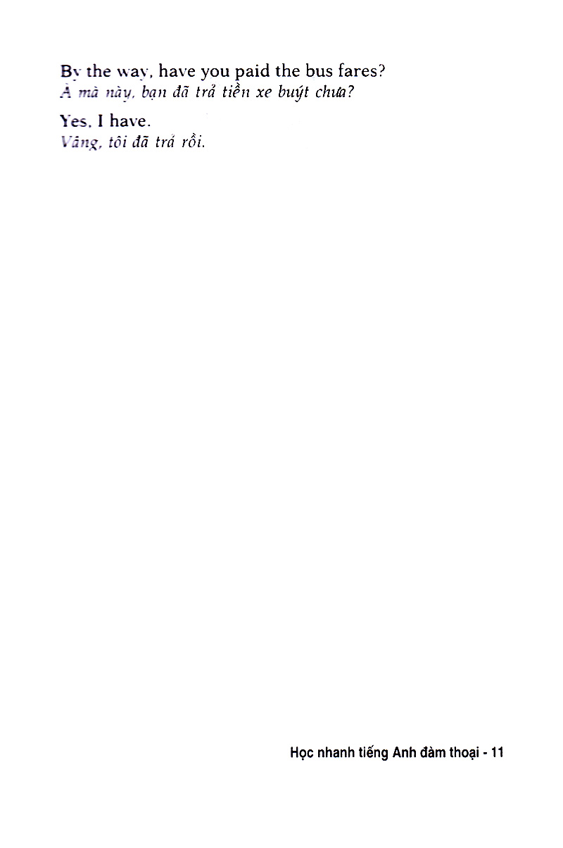 học nhanh tiếng anh đàm thoại - sách bỏ túi