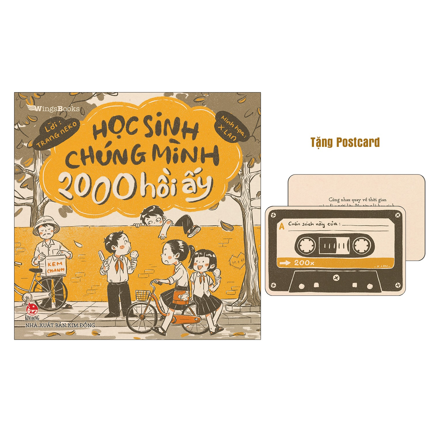 học sinh chúng mình 2000 hồi ấy - tặng kèm postcard