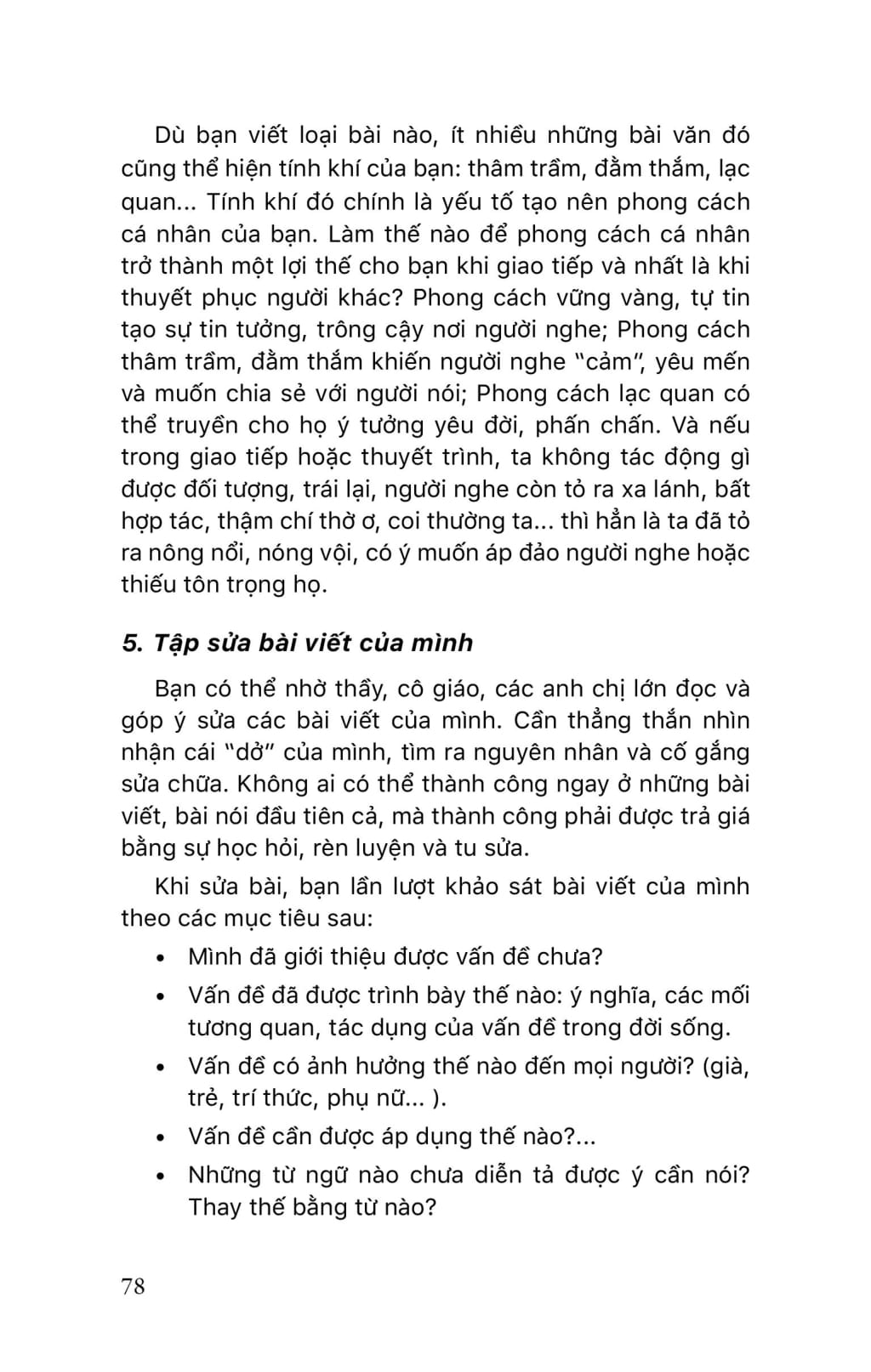 học sinh với kỹ năng thuyết trình và diễn đạt ý tưởng