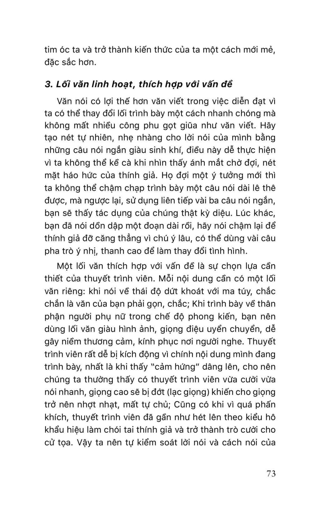 học sinh với kỹ năng thuyết trình và diễn đạt ý tưởng