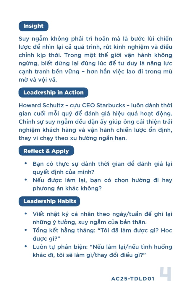 Hoc Tap De Dan Dau - Tu Duy Lanh Dao
