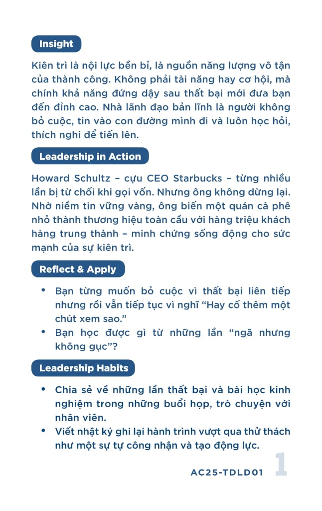 Hoc Tap De Dan Dau - Tu Duy Lanh Dao