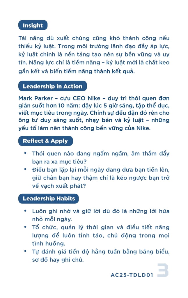 Hoc Tap De Dan Dau - Tu Duy Lanh Dao