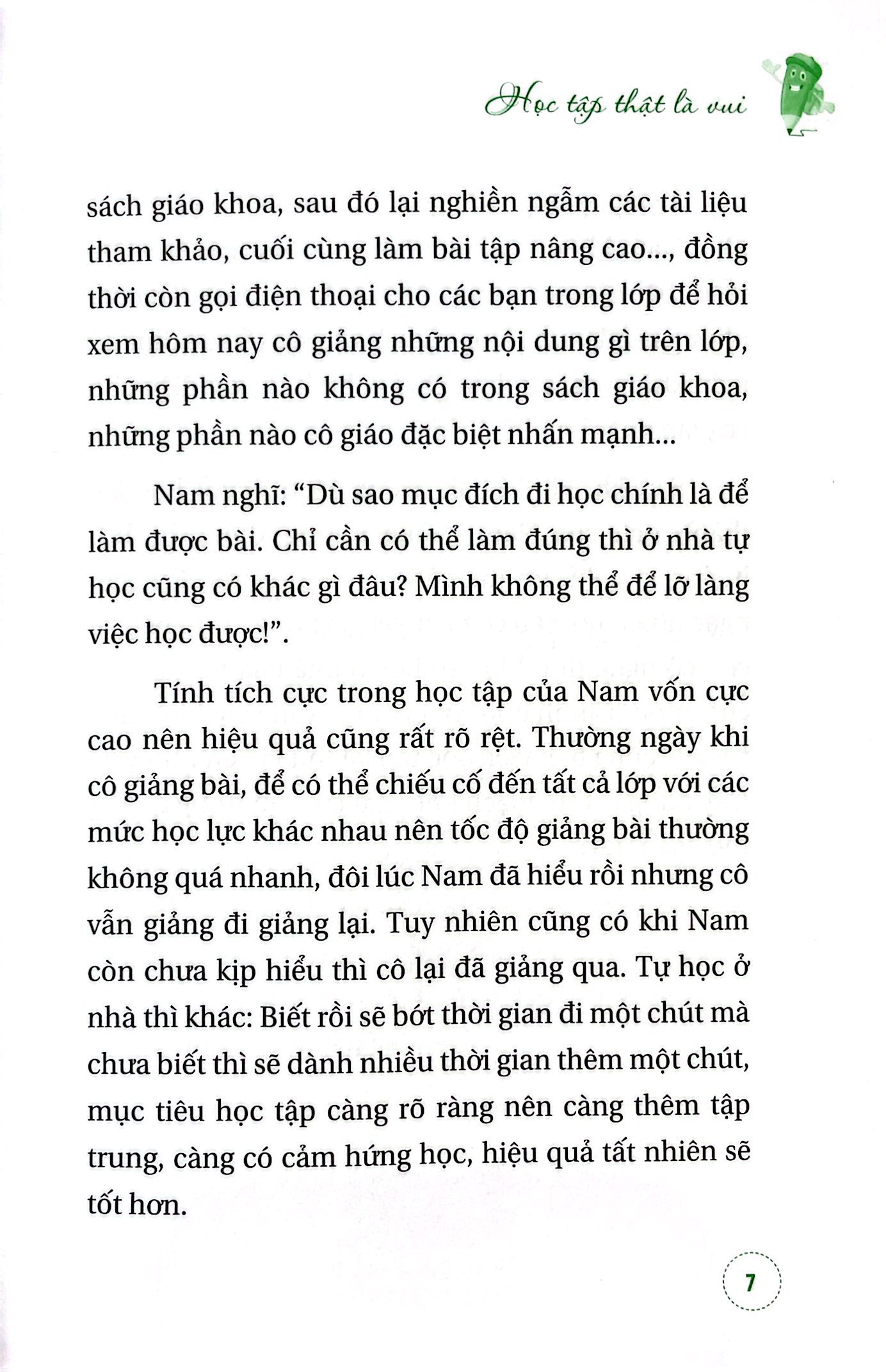 học tập thật là vui