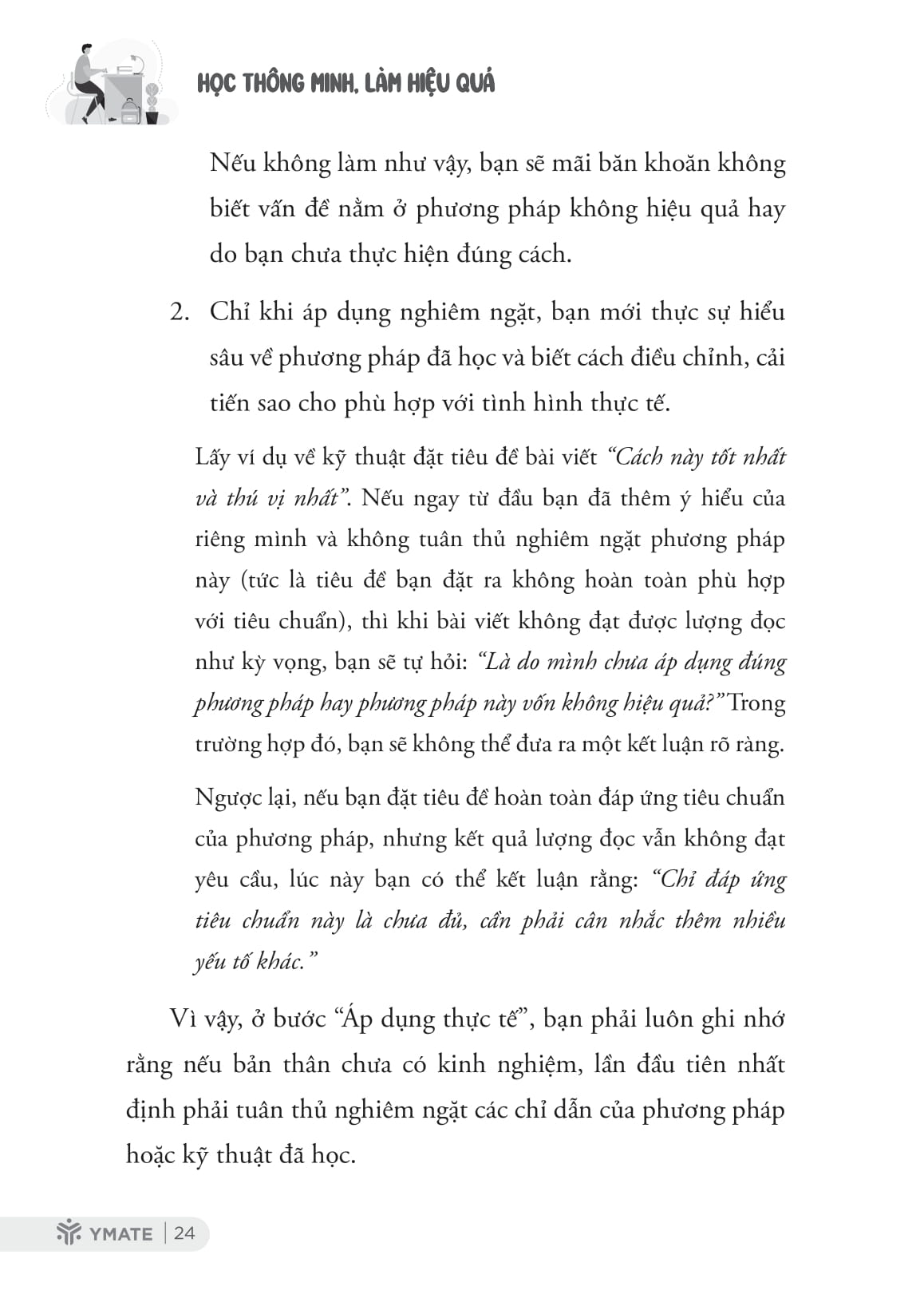 Hoc Thong Minh - Lam Hieu Qua