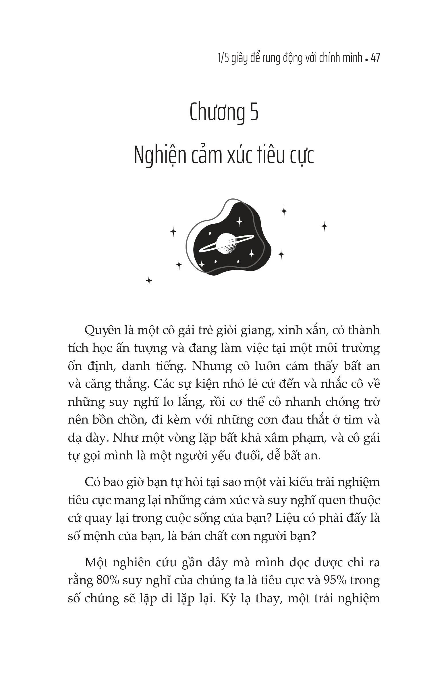 học thương mình giữa muôn vàn vụn vỡ - 1/5 giây để rung động với chính mình