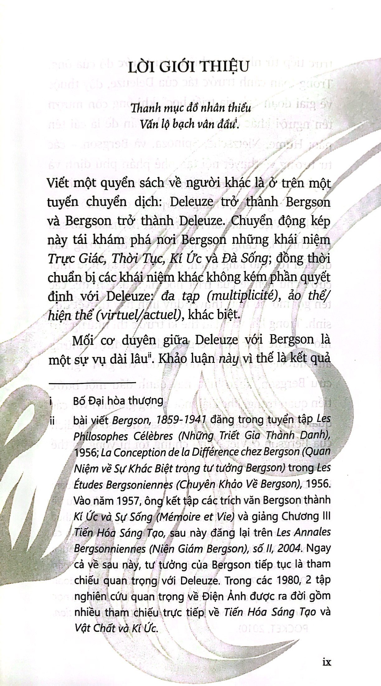 học thuyết bergson - bìa cứng