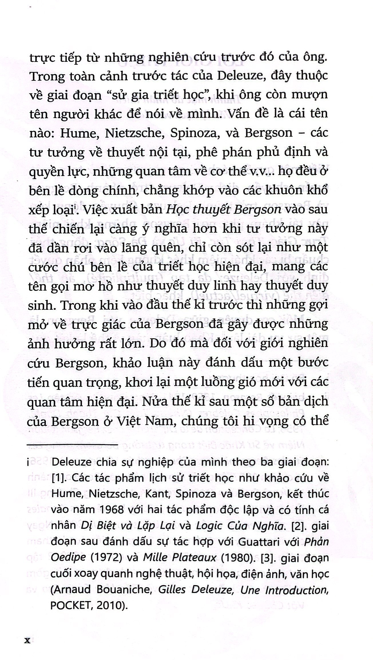 học thuyết bergson - bìa cứng