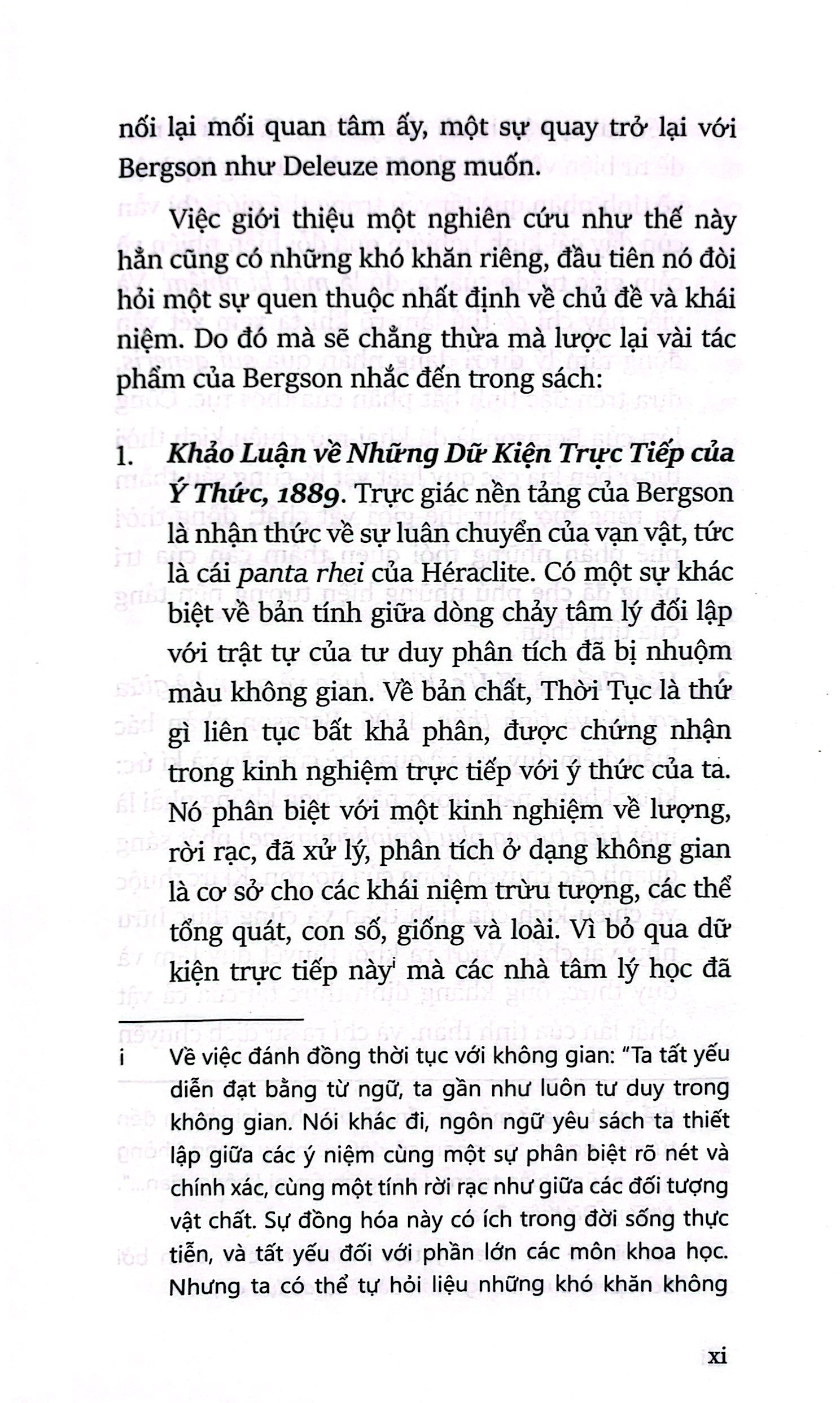 học thuyết bergson - bìa cứng