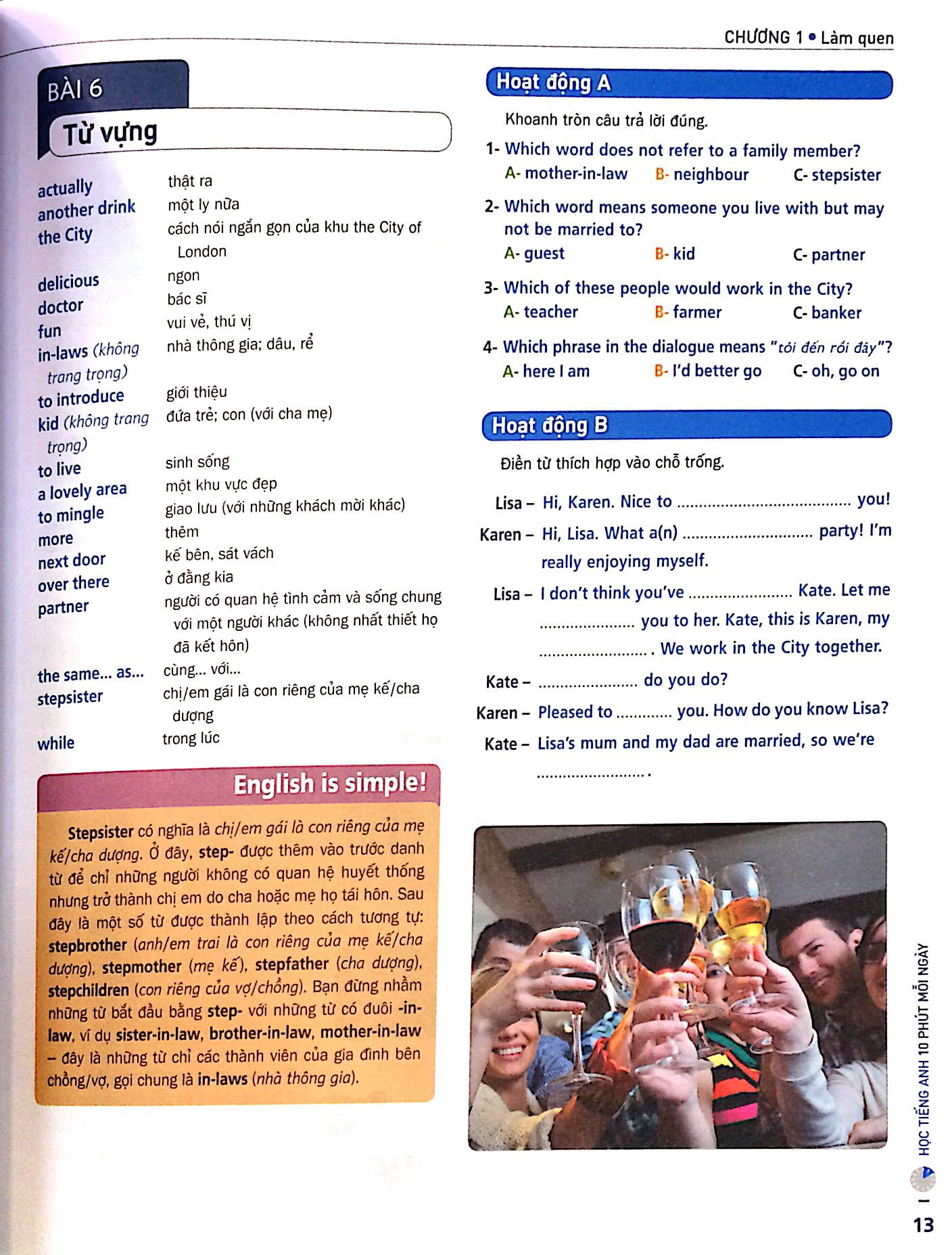 học tiếng anh 10 phút mỗi ngày - trình độ trung cấp (kèm cd)