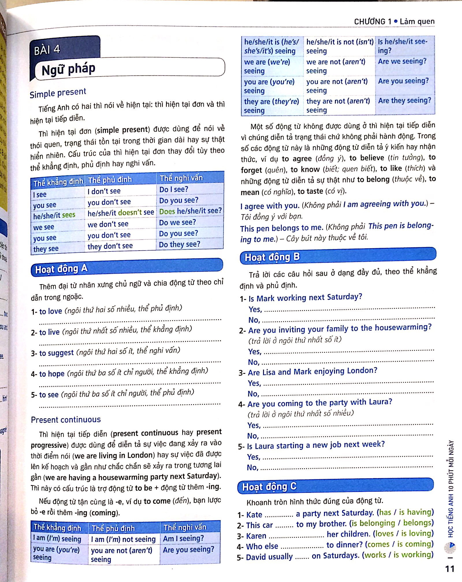 học tiếng anh 10 phút mỗi ngày - trình độ trung cấp (kèm cd)