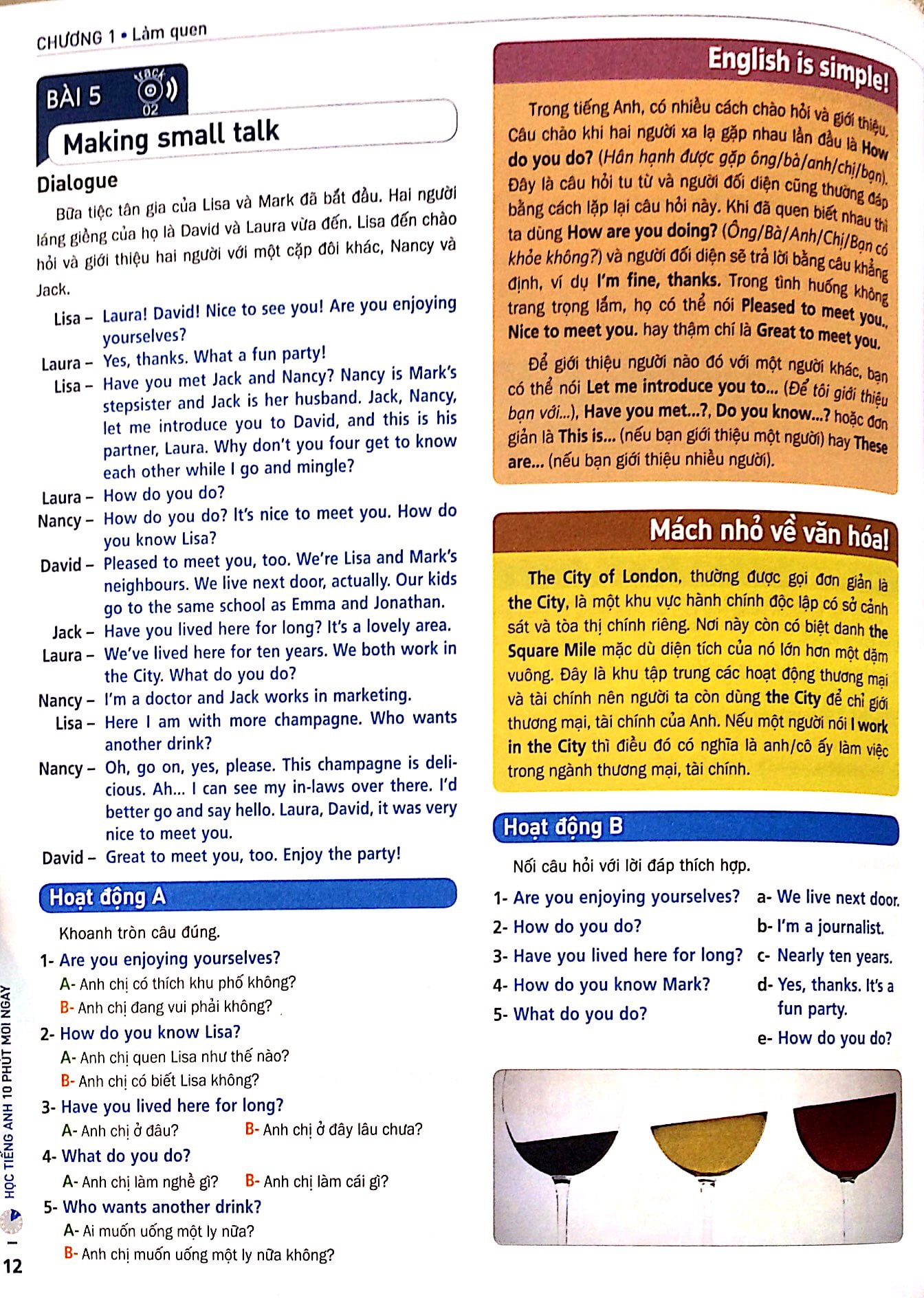 học tiếng anh 10 phút mỗi ngày - trình độ trung cấp (kèm cd)