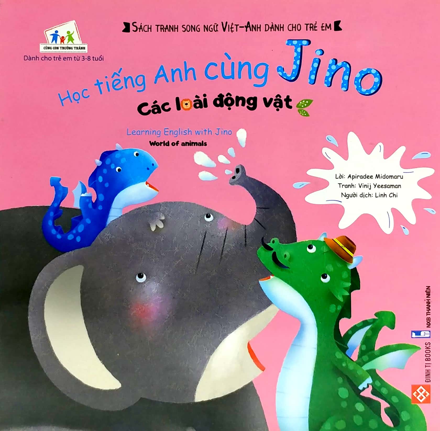 học tiếng anh cùng jino - learning english with jino - các loài động vật - world of animals