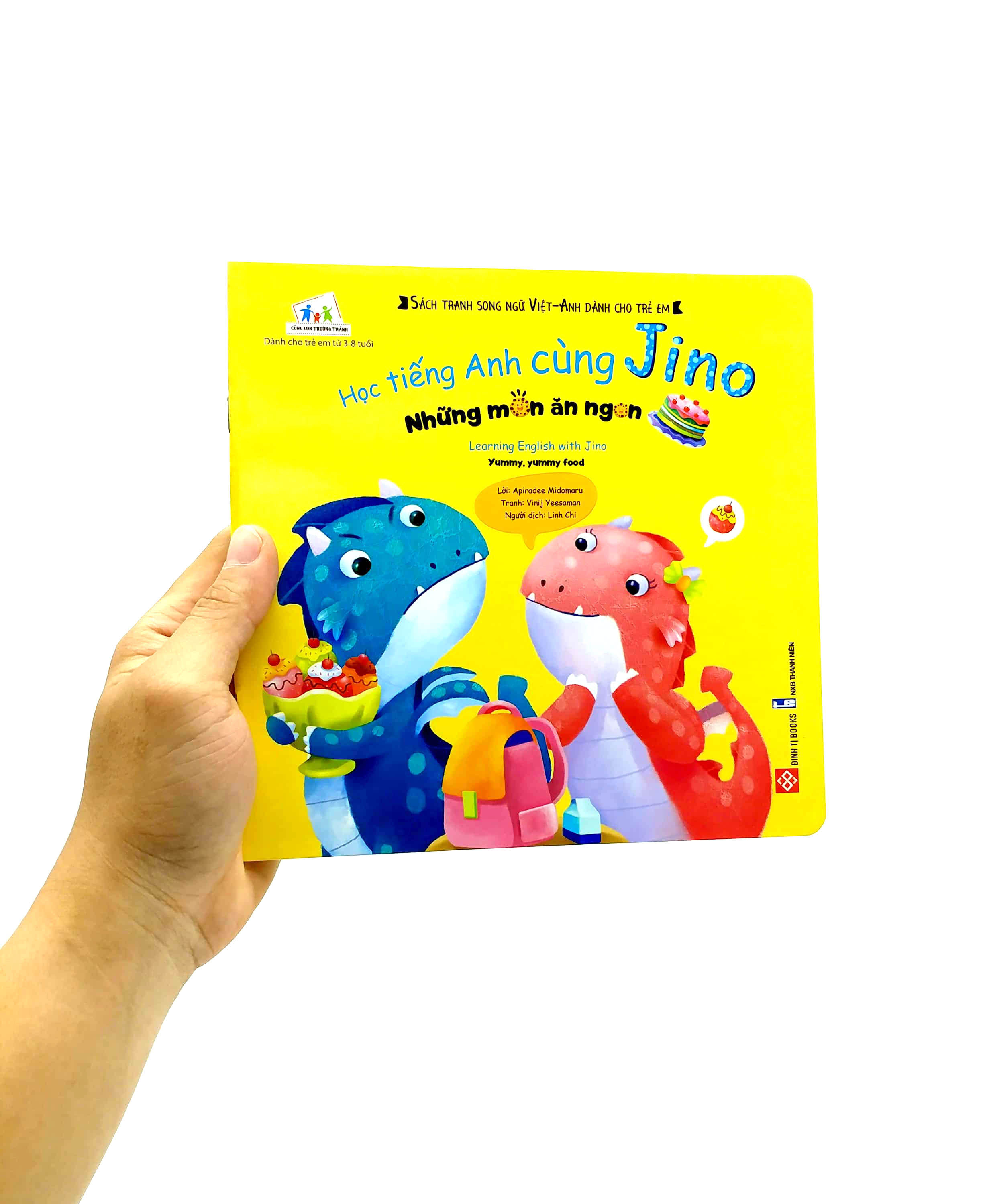 học tiếng anh cùng jino - learning english with jino - những món ăn ngon - yummy, yummy food