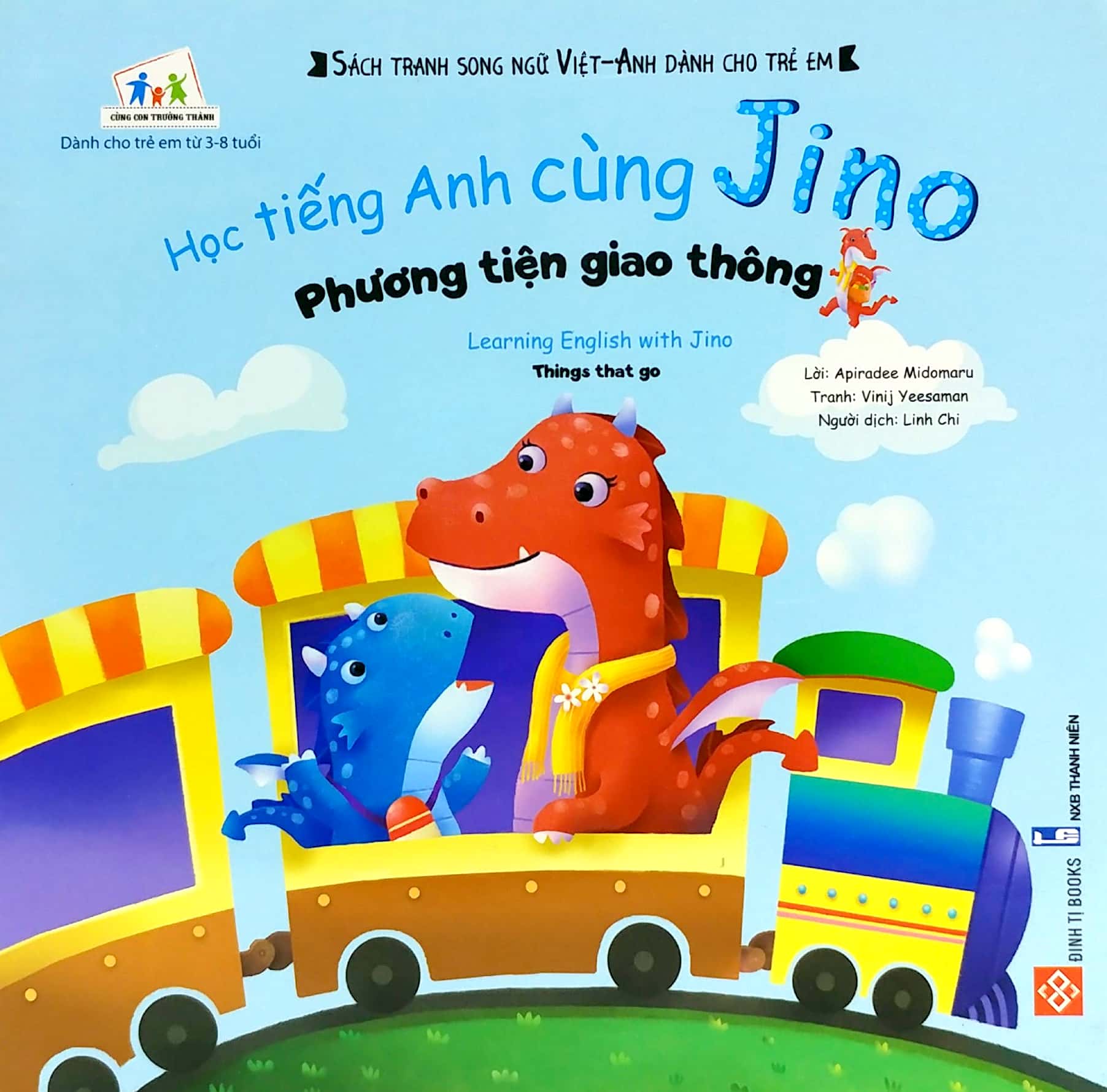 học tiếng anh cùng jino - learning english with jino - phương tiện giao thông - things that go