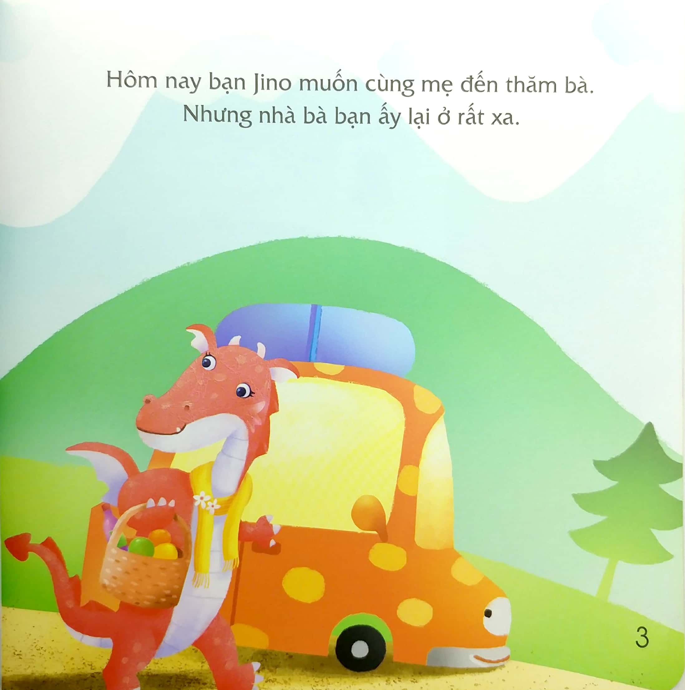 học tiếng anh cùng jino - learning english with jino - phương tiện giao thông - things that go