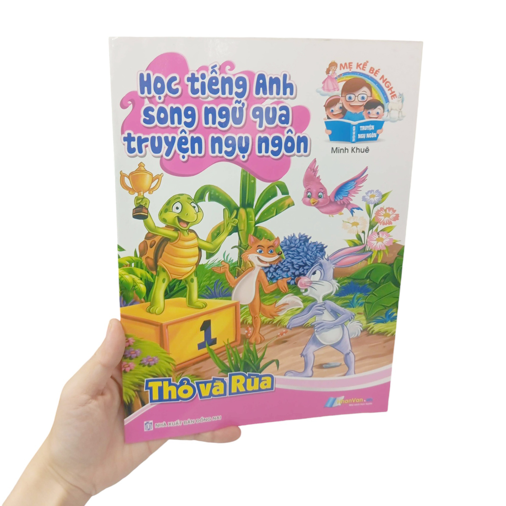 học tiếng anh song ngữ qua truyện ngụ ngôn - thỏ và rùa