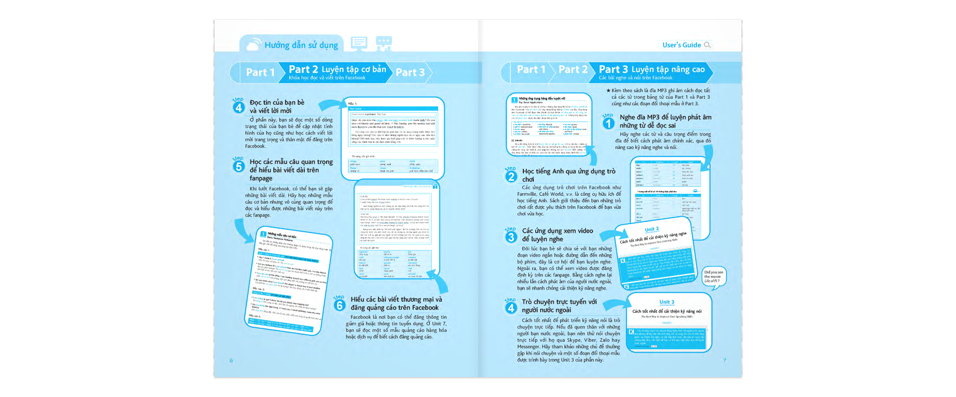 học tiếng anh với facebook (cd)