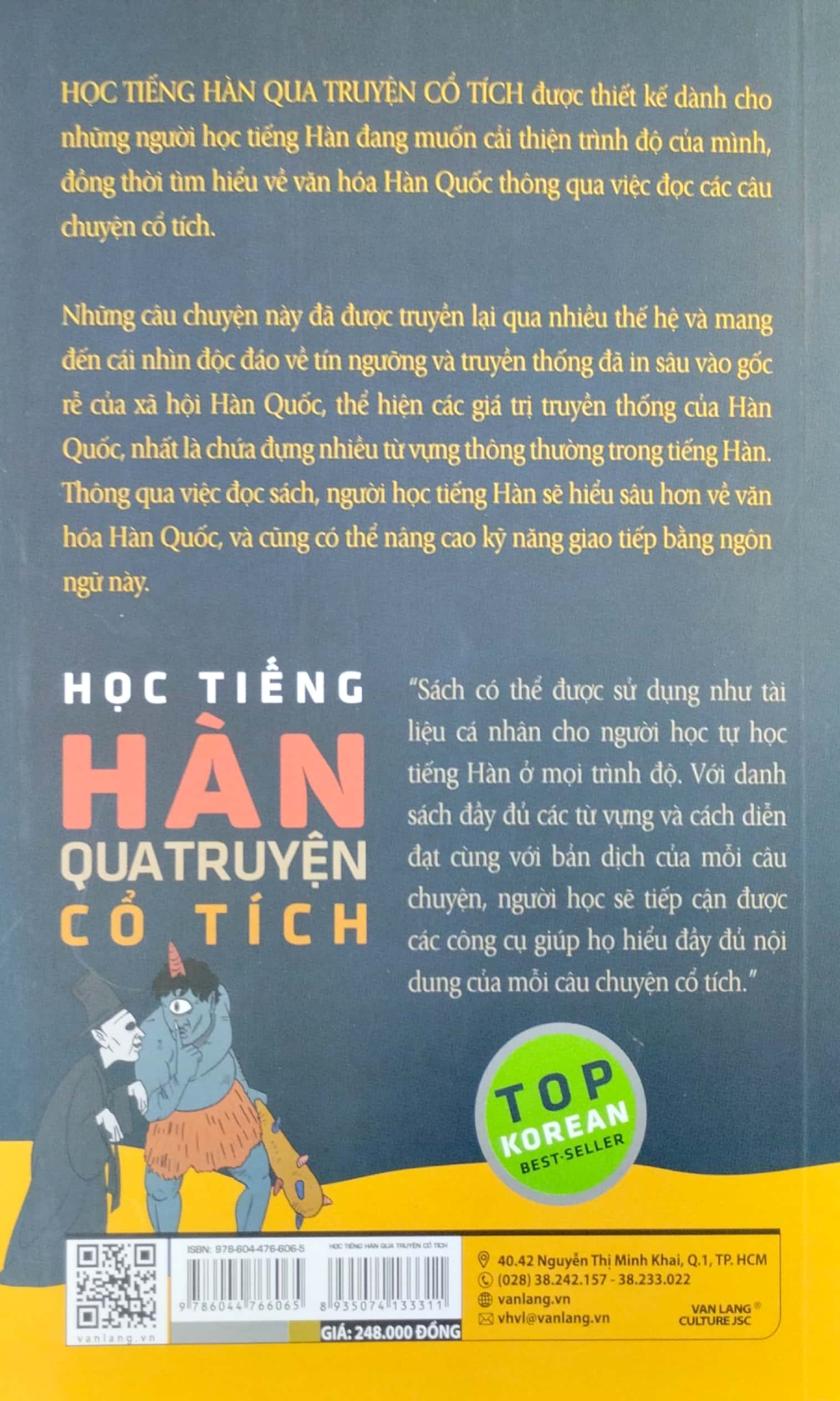 học tiếng hàn qua truyện cổ tích
