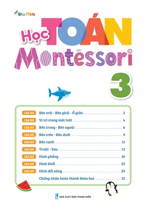 học toán montessori - tập 3