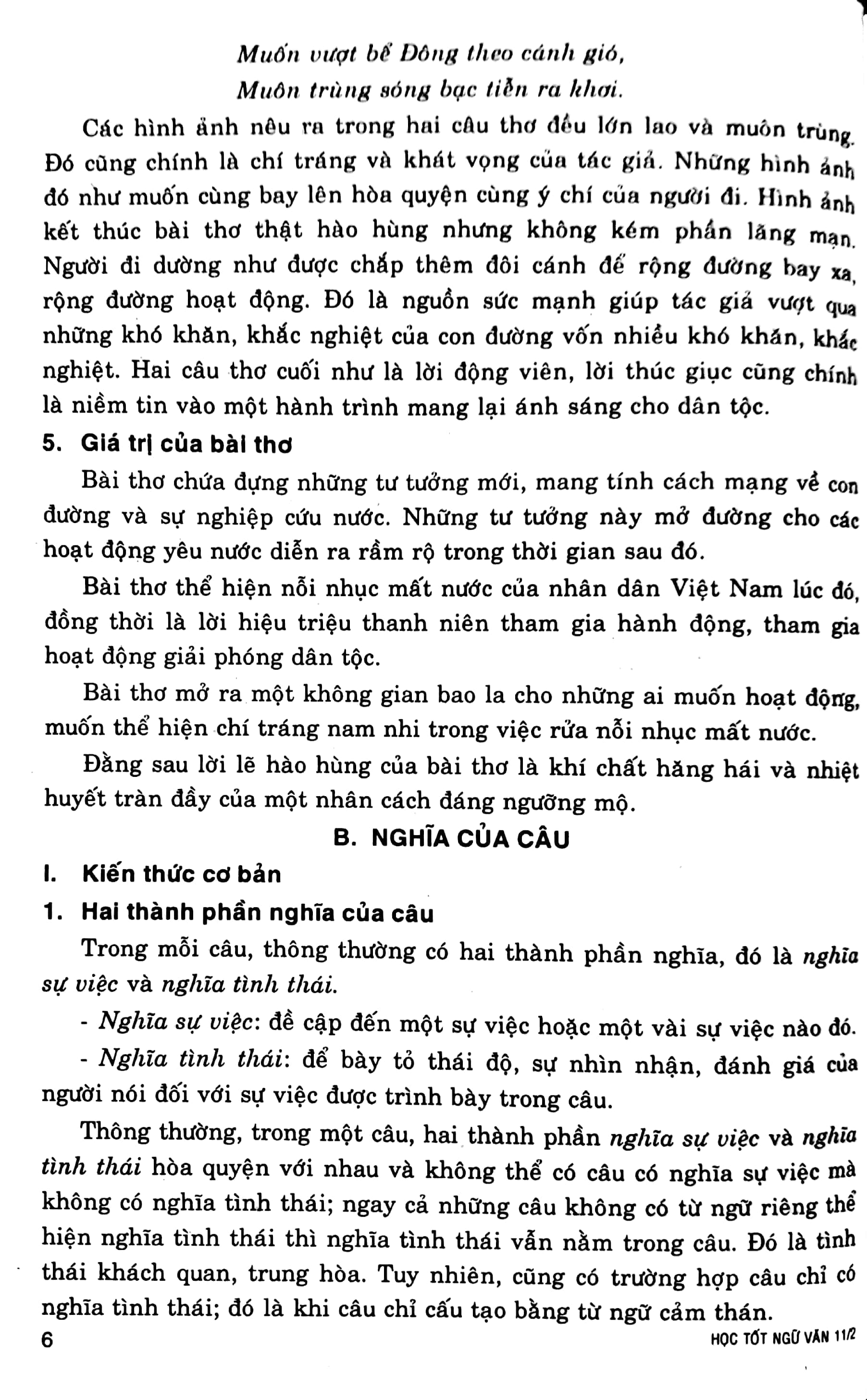 học tốt ngữ văn 11 cơ bản - tập 2