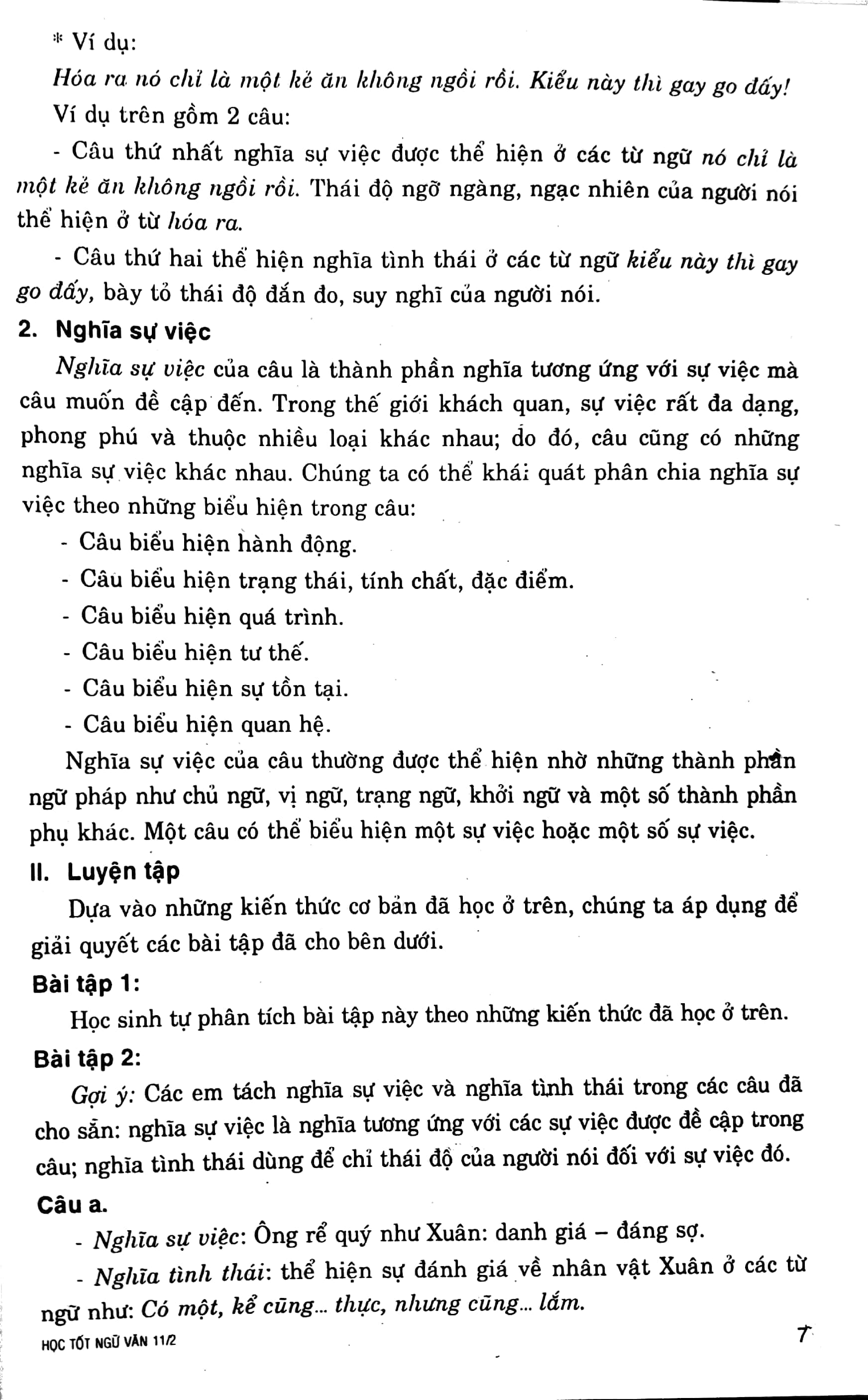 học tốt ngữ văn 11 cơ bản - tập 2