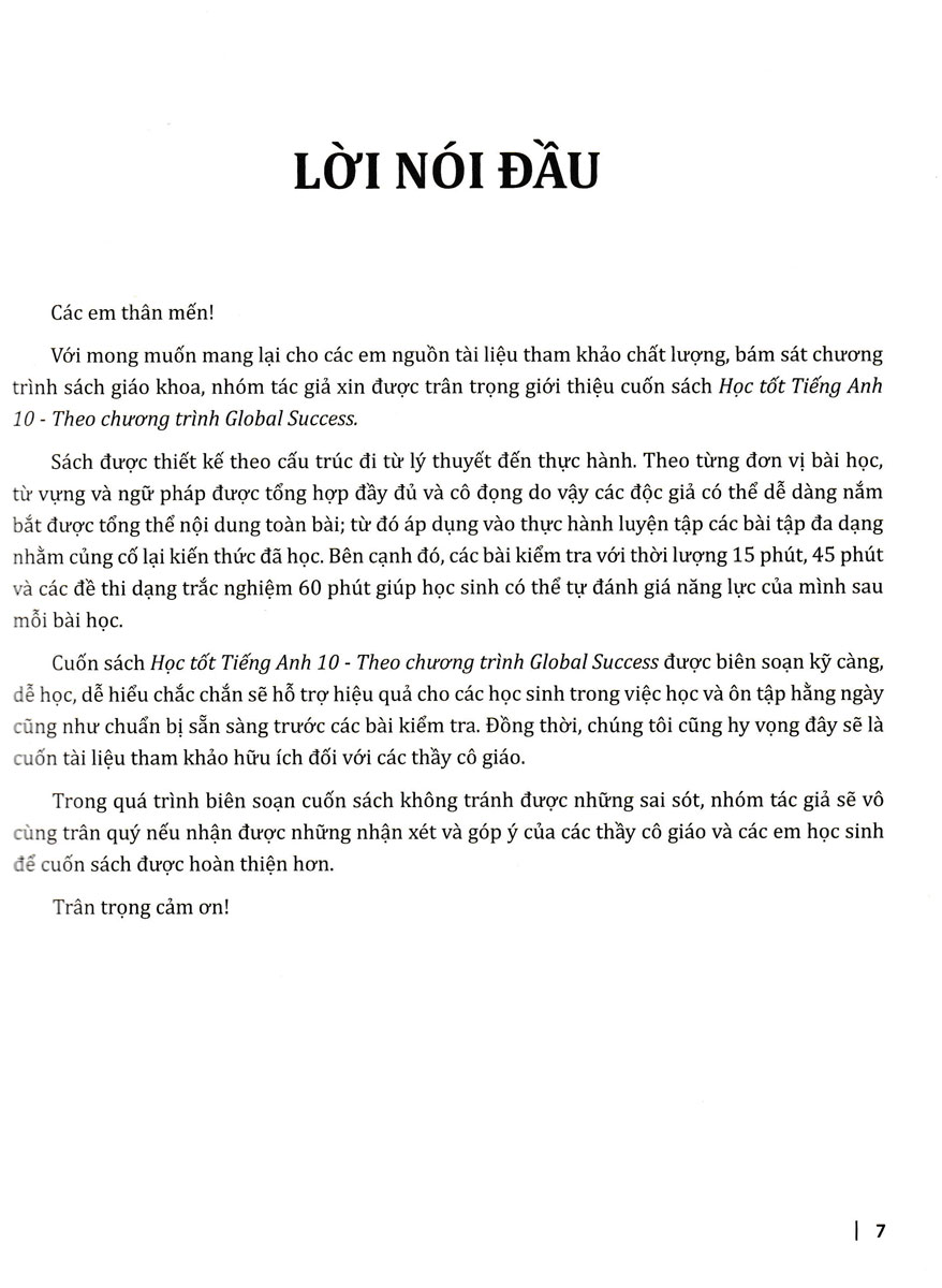Hoc Tot Tieng Anh 10 - Theo Chuong Trinh Global Success - Tai Lieu Tham Khao Thiet Thuc Cho Giao Vien Va Hoc Sinh (Tai Ban 2025)