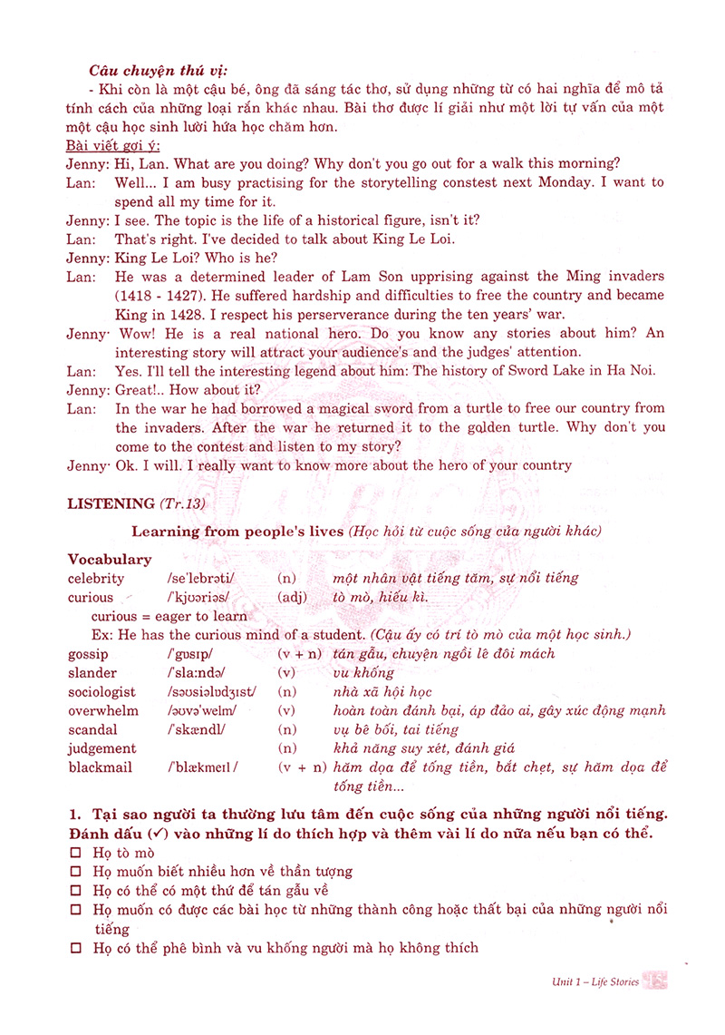 học tốt tiếng anh 12