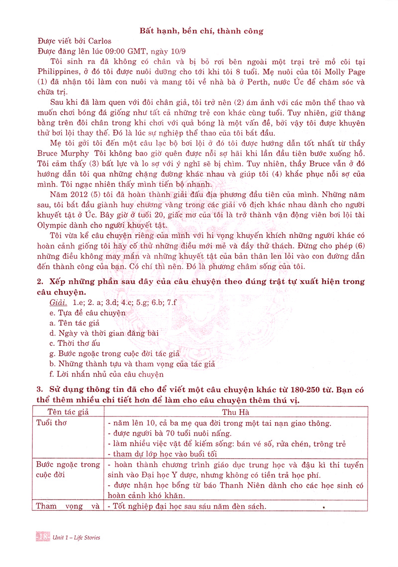 học tốt tiếng anh 12