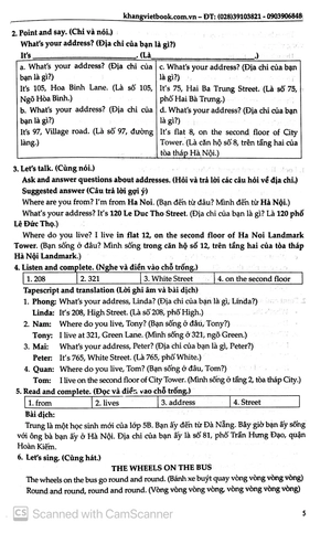 học tốt tiếng anh 5