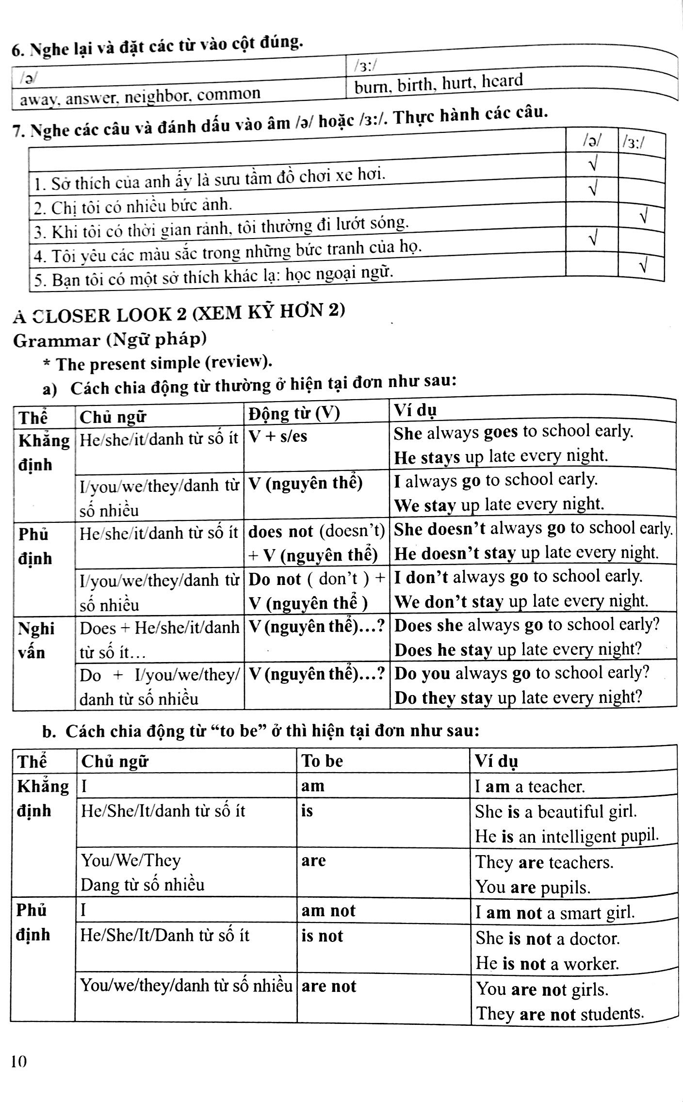 học tốt tiếng anh 7