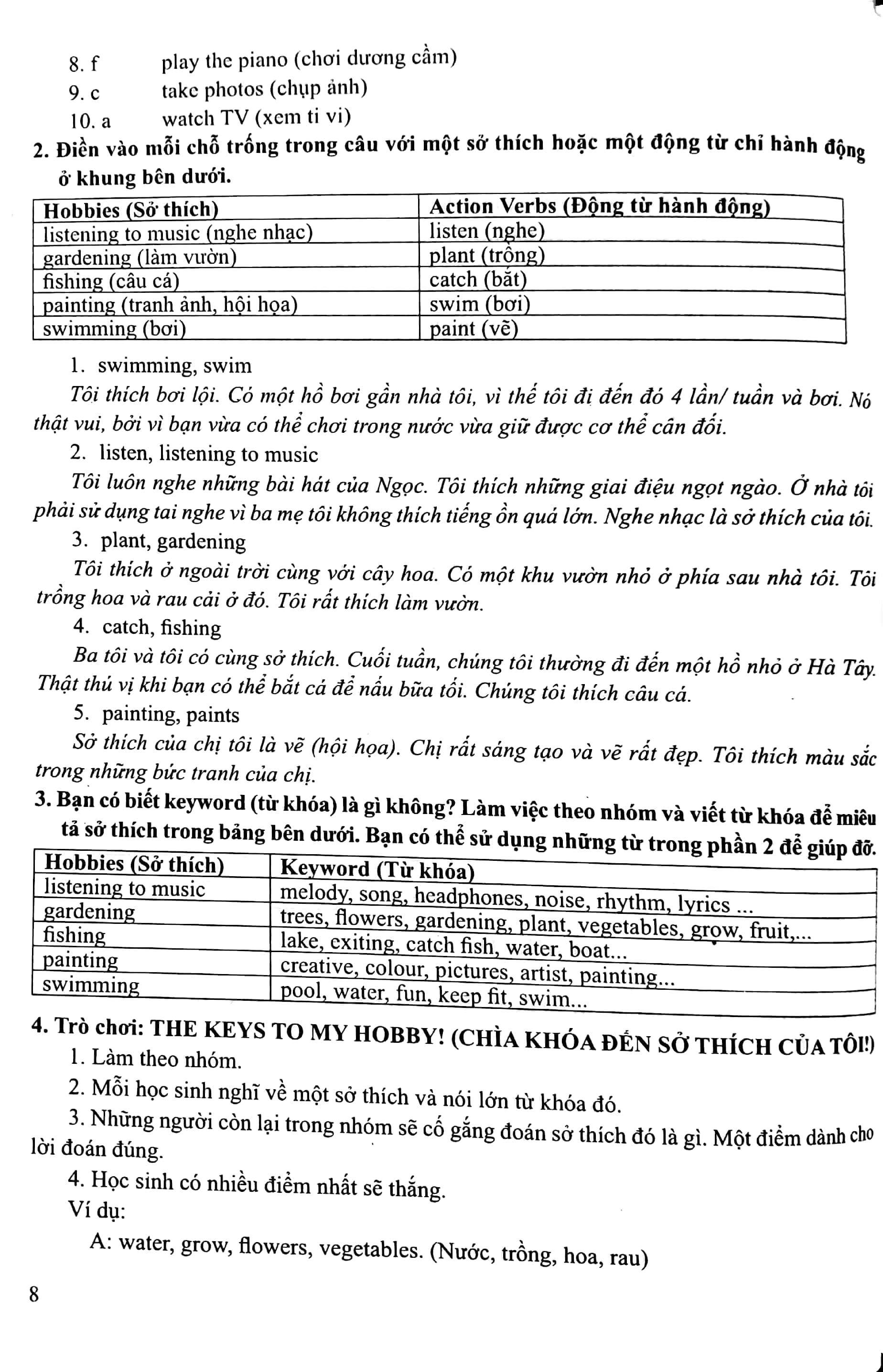 học tốt tiếng anh 7