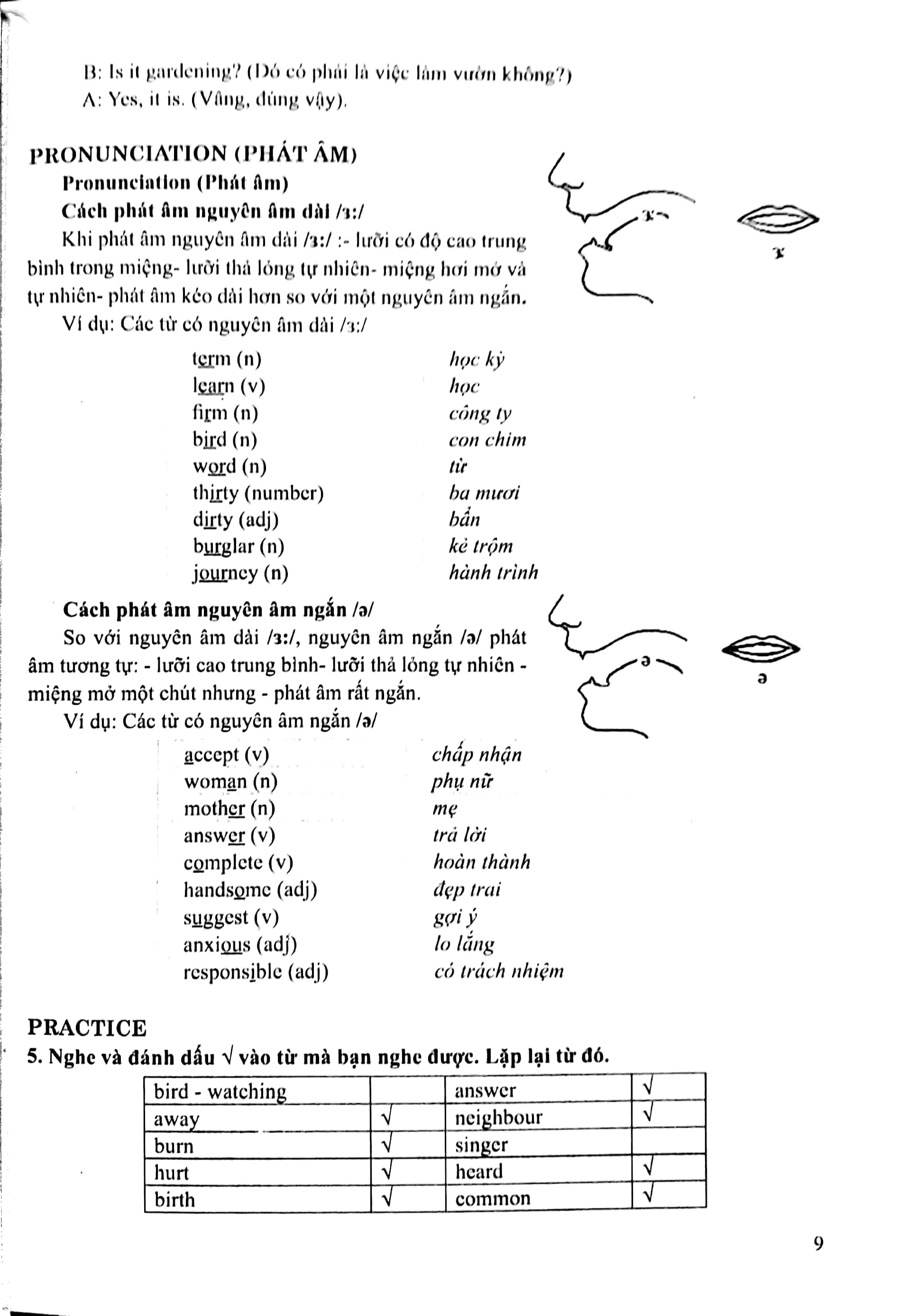 học tốt tiếng anh 7