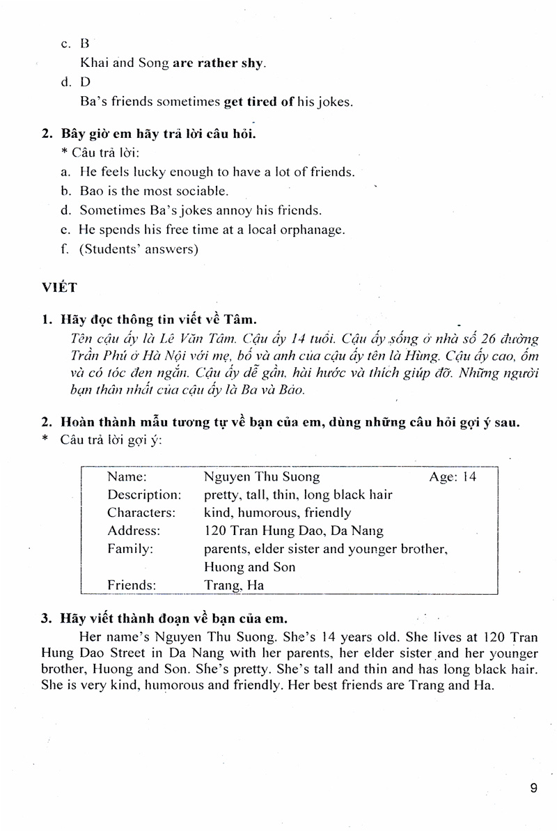 học tốt tiếng anh 8