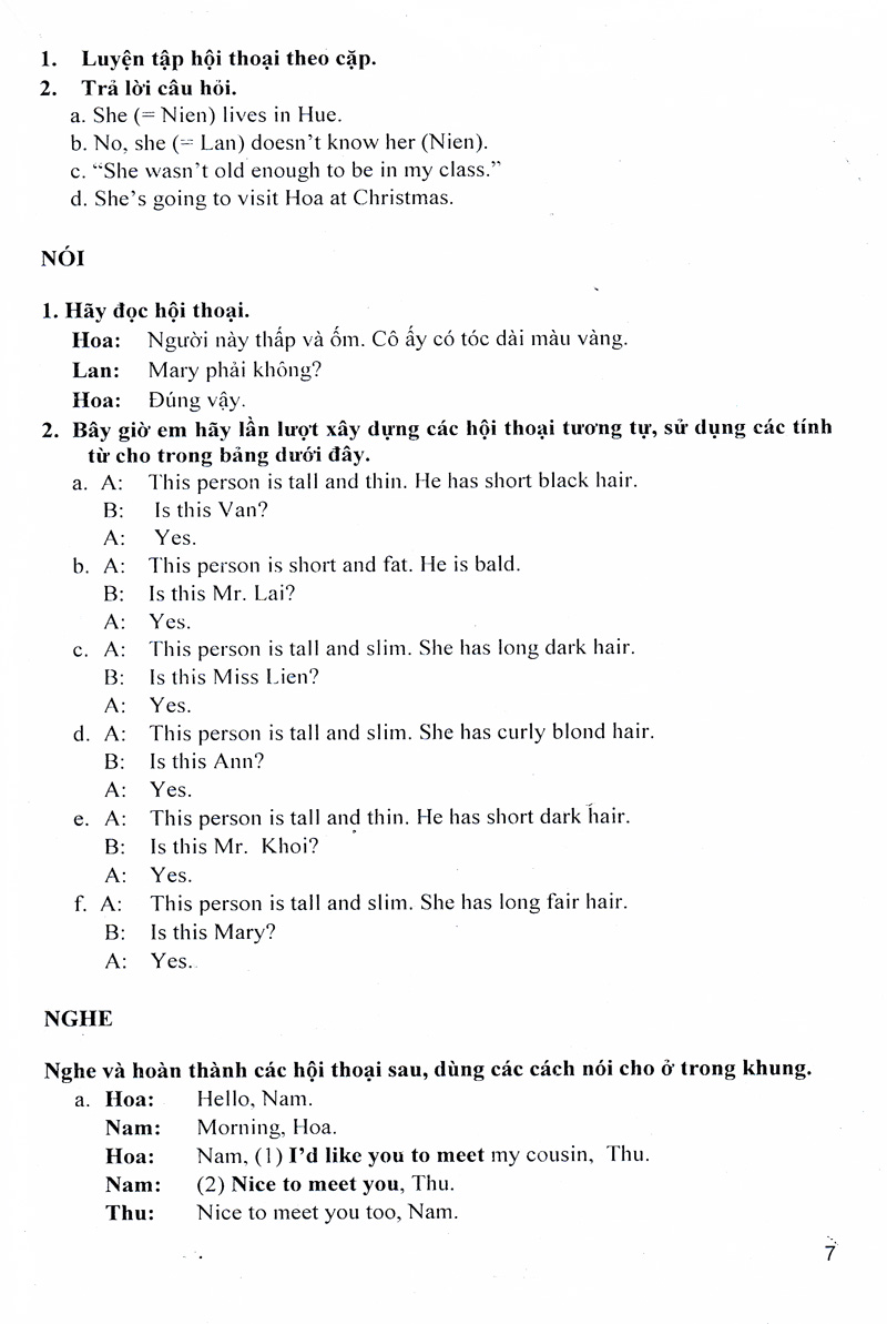 học tốt tiếng anh 8