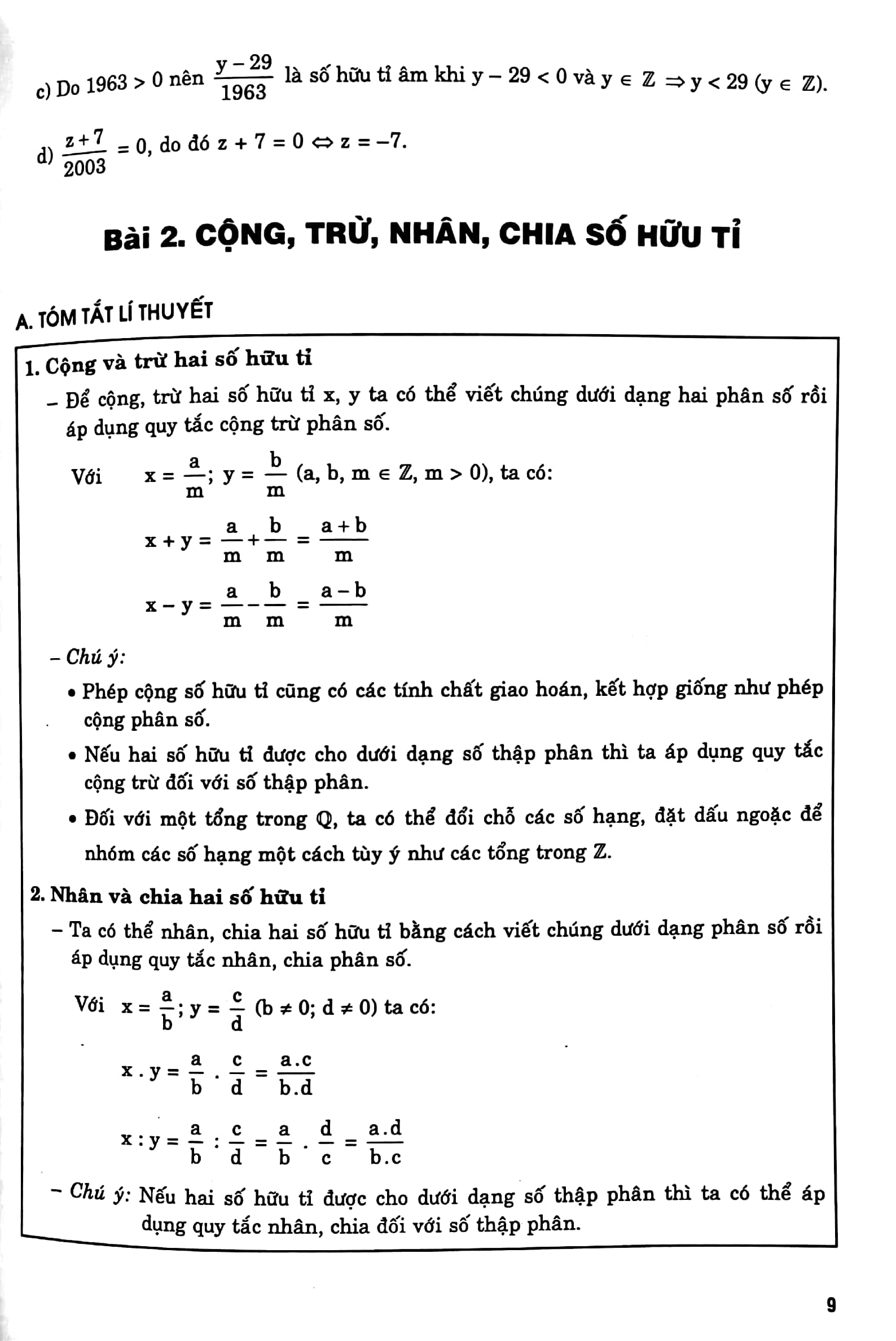 học tốt toán 7