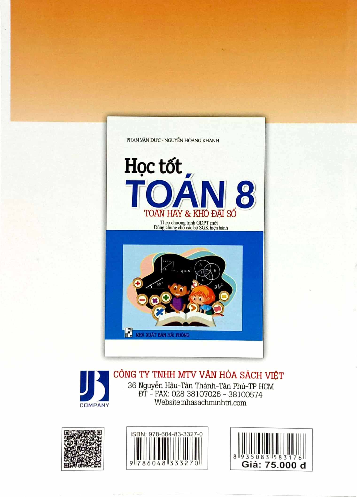 học tốt toán 8 - toán hay và khó hình học (theo chương trình giáo dục phổ thông mới - dùng chung cho các bộ sgk hiện hành)