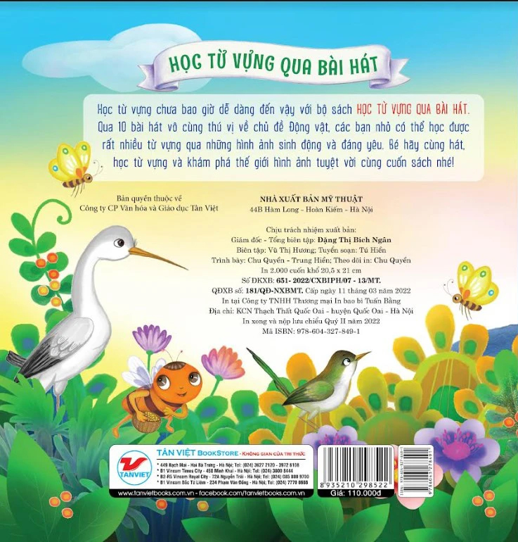 học từ vựng qua bài hát - động vật