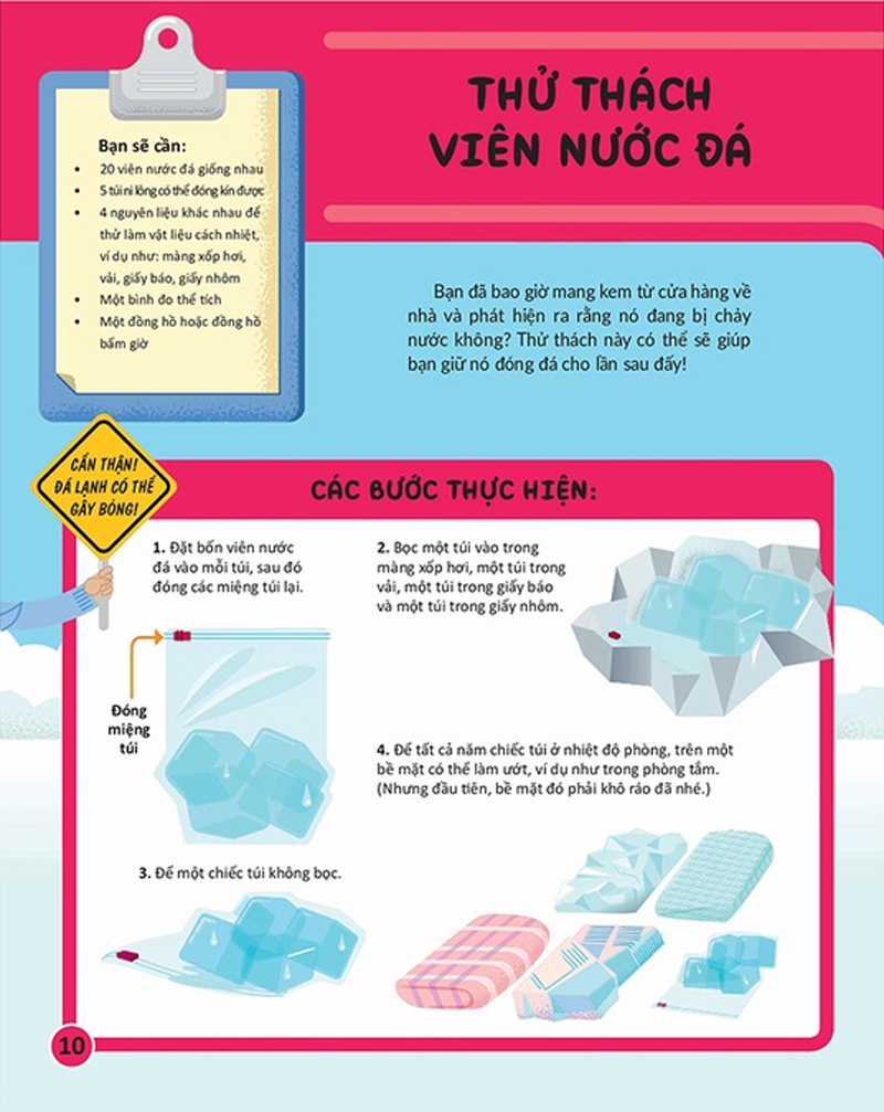 học và thực hành stem đơn giản - khoa học - 60 bài thực hành bổ ích