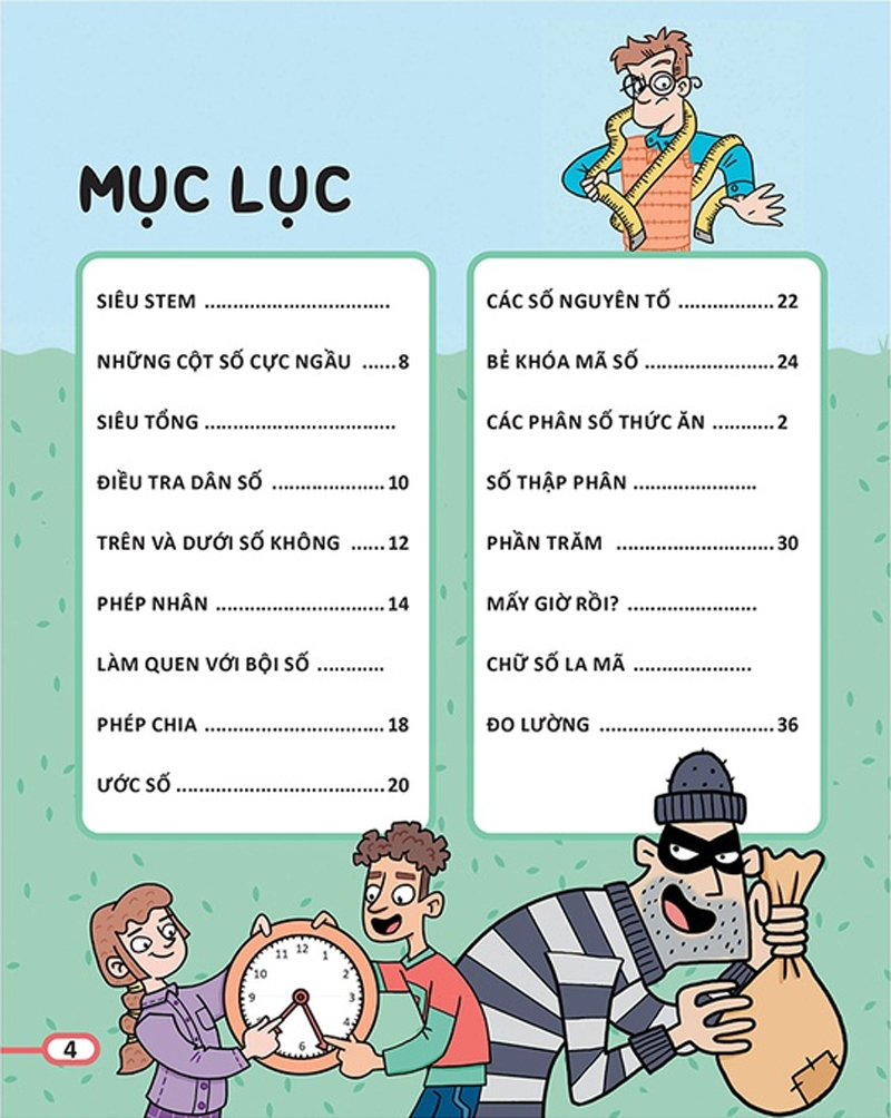 học và thực hành stem đơn giản - toán học - kiến thức kèm bài tập bổ trợ!