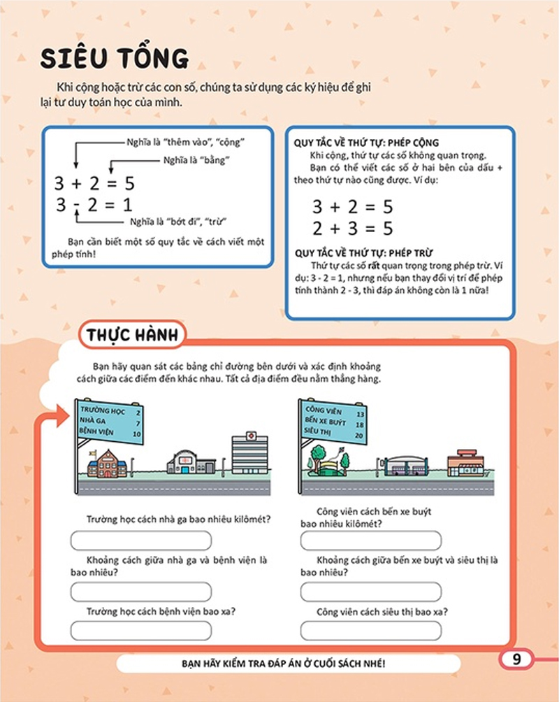 học và thực hành stem đơn giản - toán học - kiến thức kèm bài tập bổ trợ!