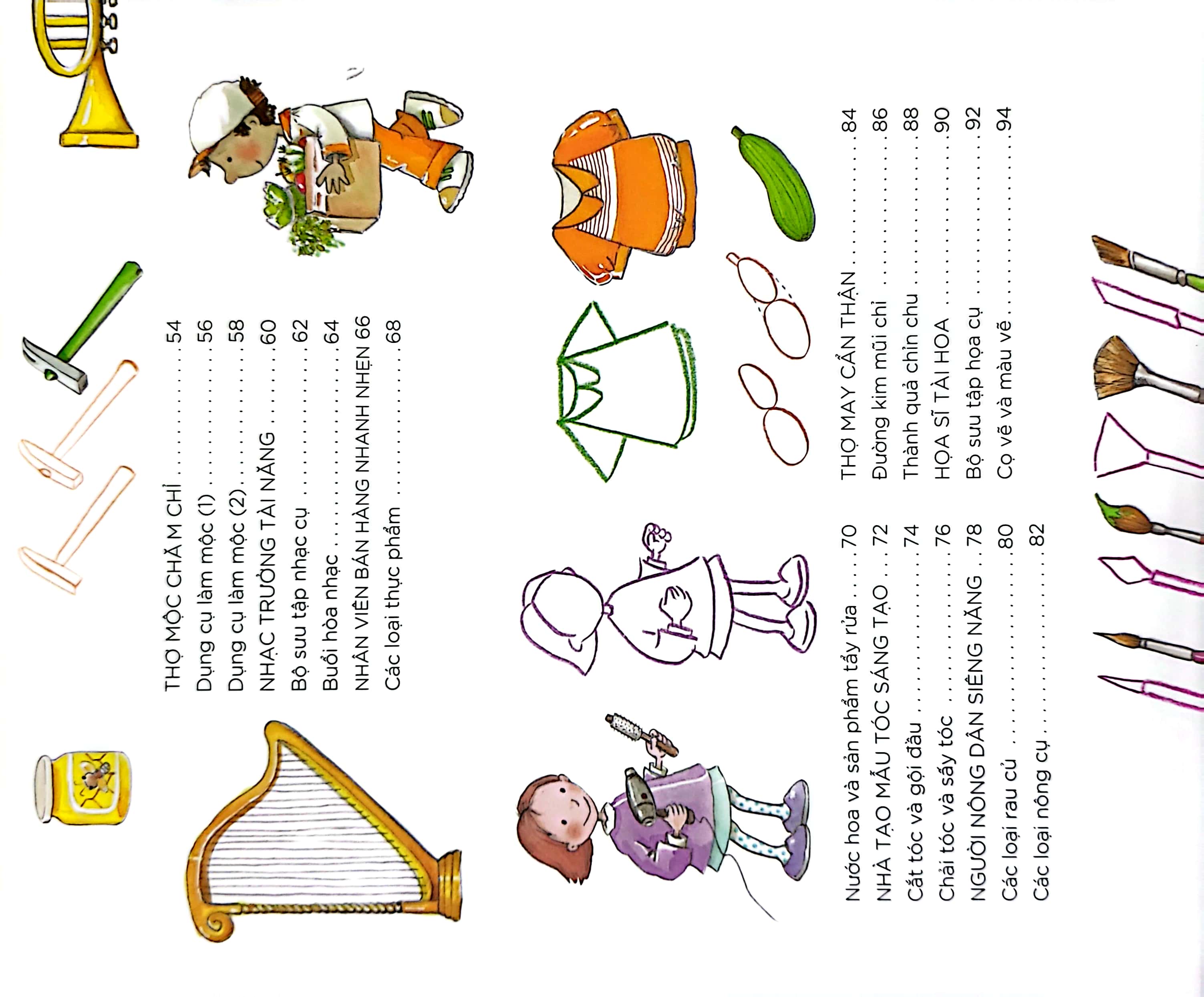 học vẽ bằng hình cơ bản 3 - 100 mẫu vẽ nghề nghiệp